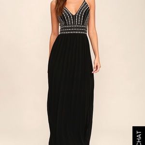 Lulus maxi dress