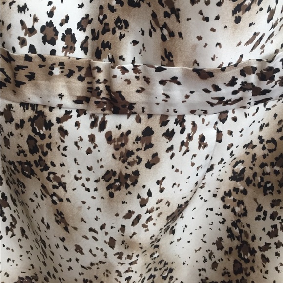 Cream tiger print dress - Picture 3 of 8