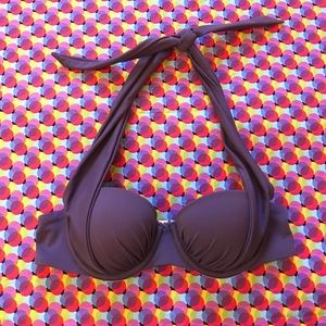 Purple Victoria's Secret Swim Bathing Suit Top 34A