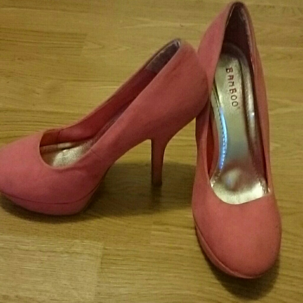 Bamboo Pink Heels