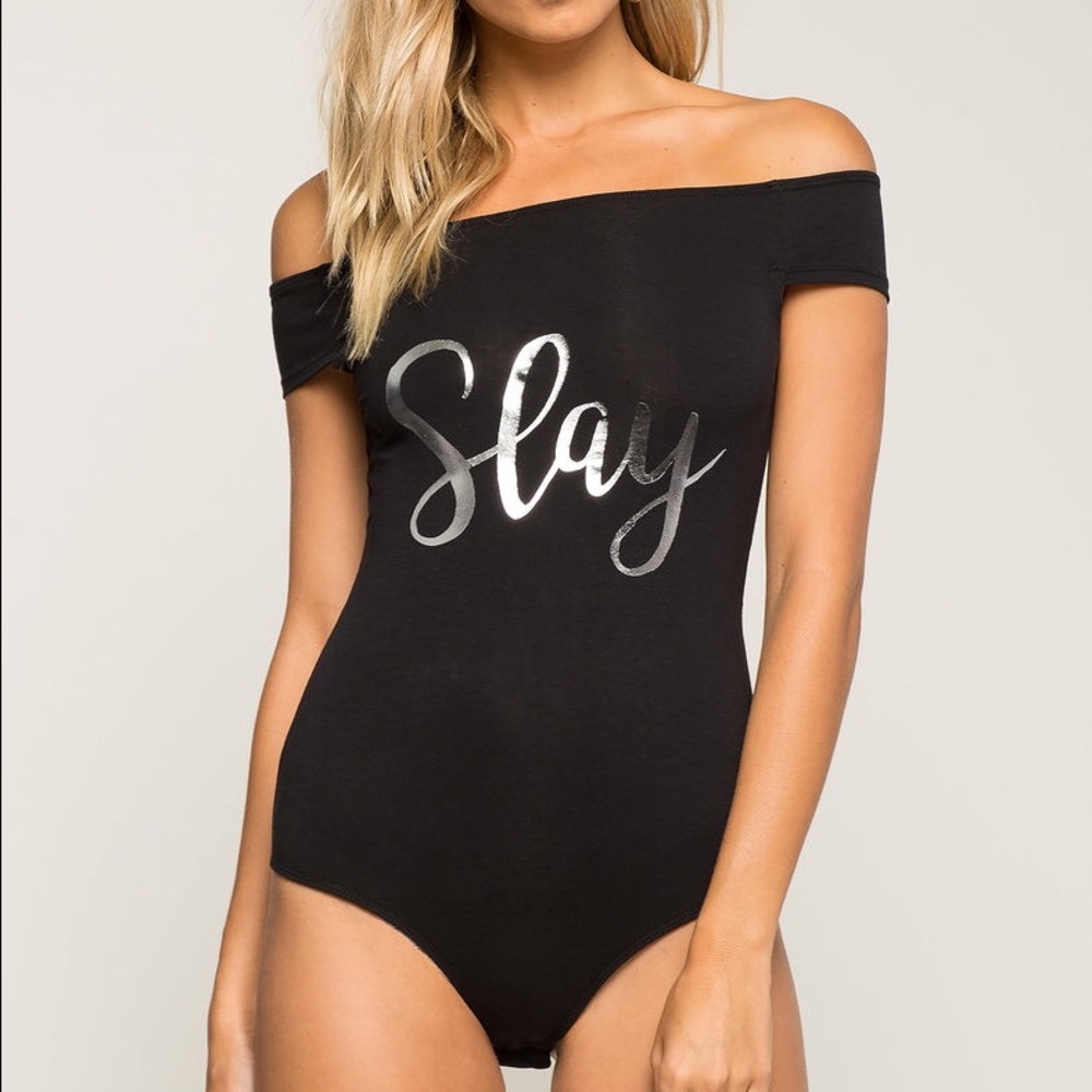 🌹NWT! Slay Bodysuit 🌹