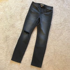 Billabong High Waisted Black Skinny Jeans sz 26