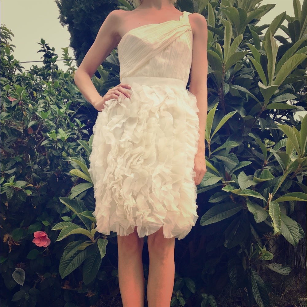 Gorgeous mini wedding dress by J. Crew Wedding