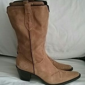 Leather Suede Boots