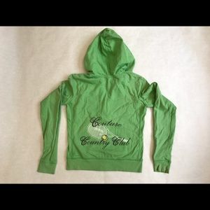 Juicy Couture Green Hoodie