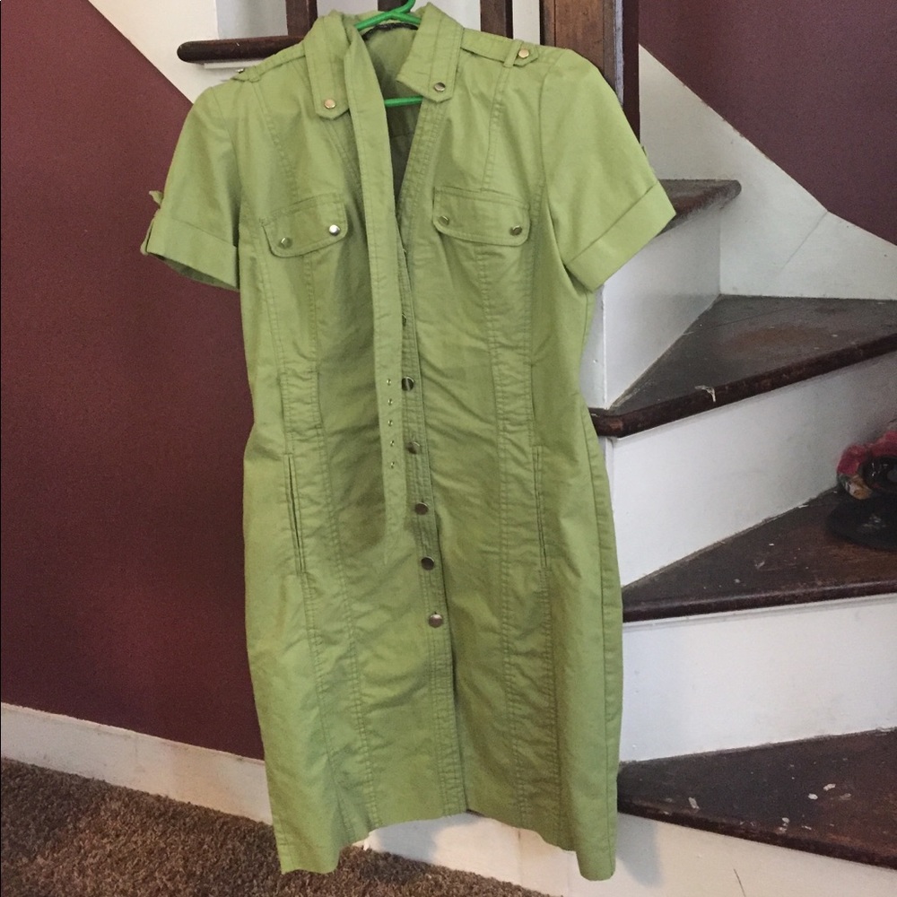 Dress army green