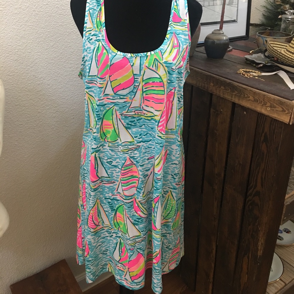 Melle Swing Dress in YGR