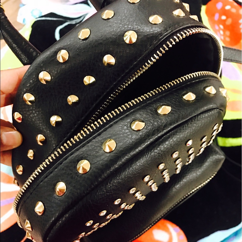 Bebe rhinestone mini backpack - Picture 2 of 6