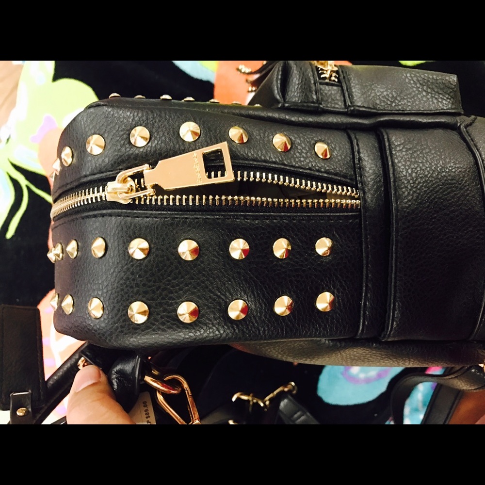 Bebe rhinestone mini backpack - Picture 4 of 6