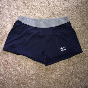 Navy blue spandex