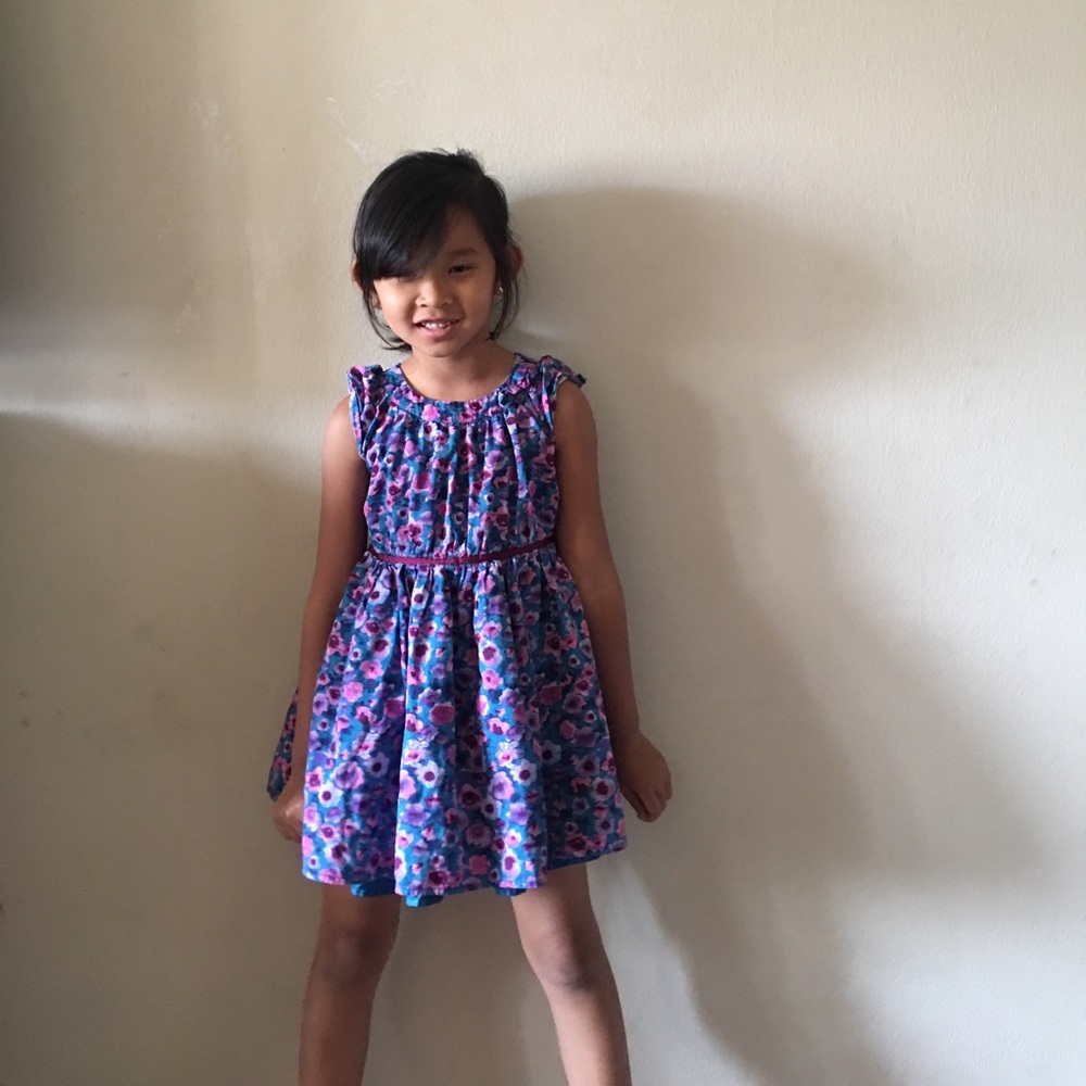 CHEROKEE TURQUOISE DRESS  5T