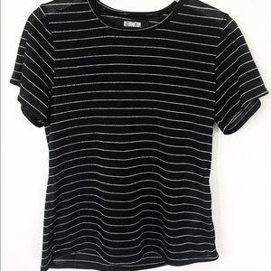 Reformation George Tee - Black and Silver