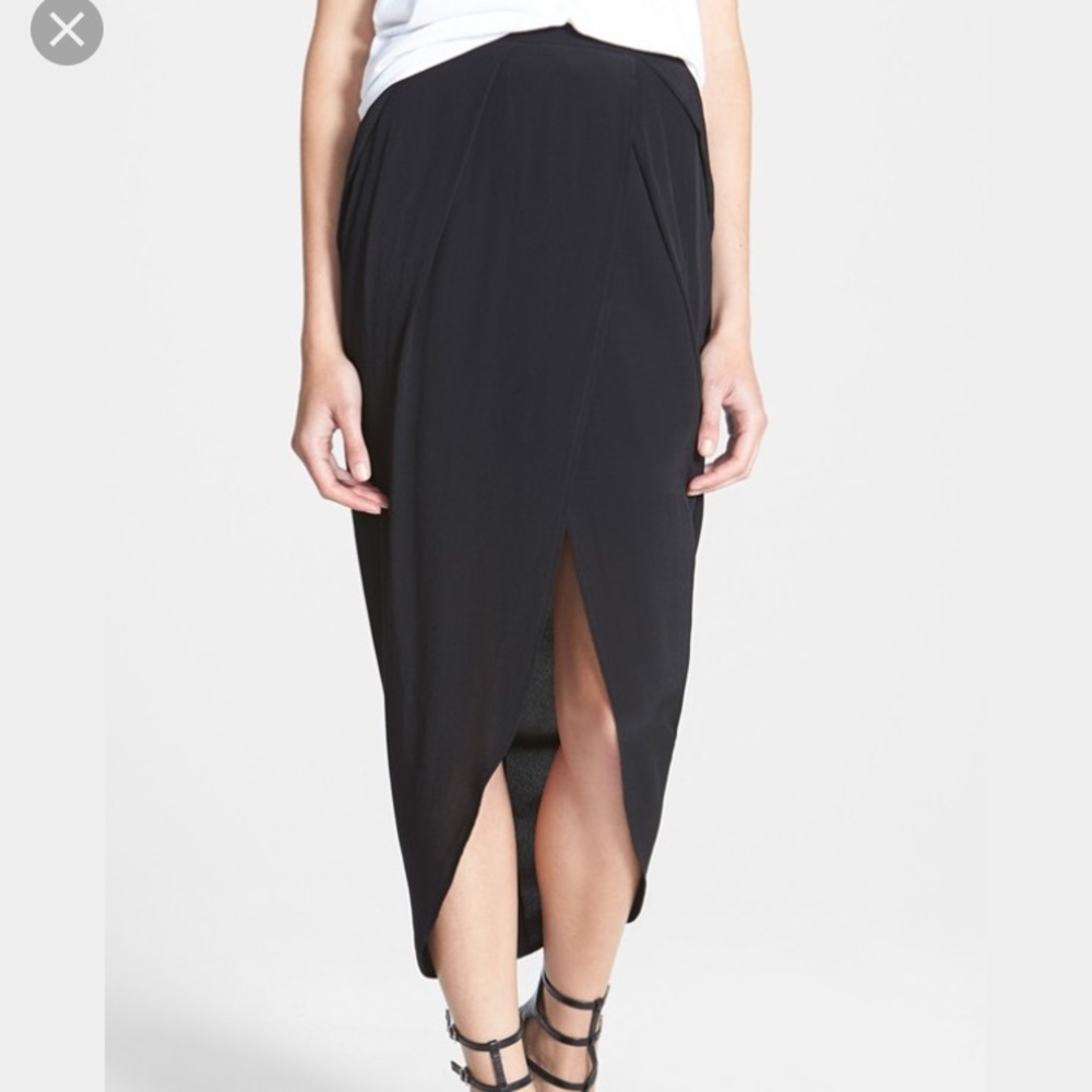 ASTR tulip wrap skirt