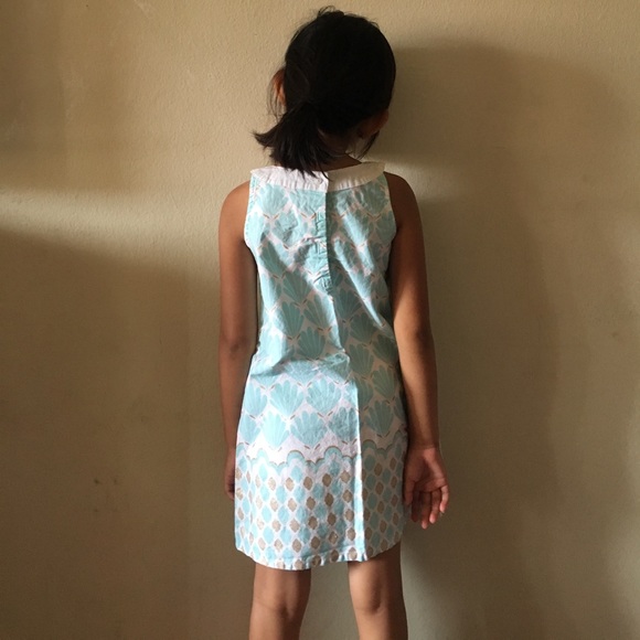 GYMBOREE MINT SHELL DRESS A-LINE CUT 6 - Picture 2 of 4