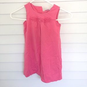 Hanna Andersson pink toddler dress