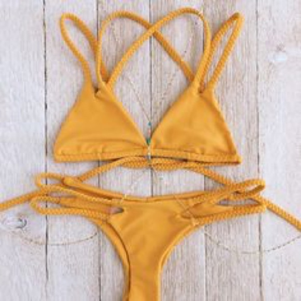 Beachbabe Honey Gold Orabella Swimsuit