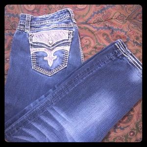 Rock Revival Jeans. size 34. Inseam 28.