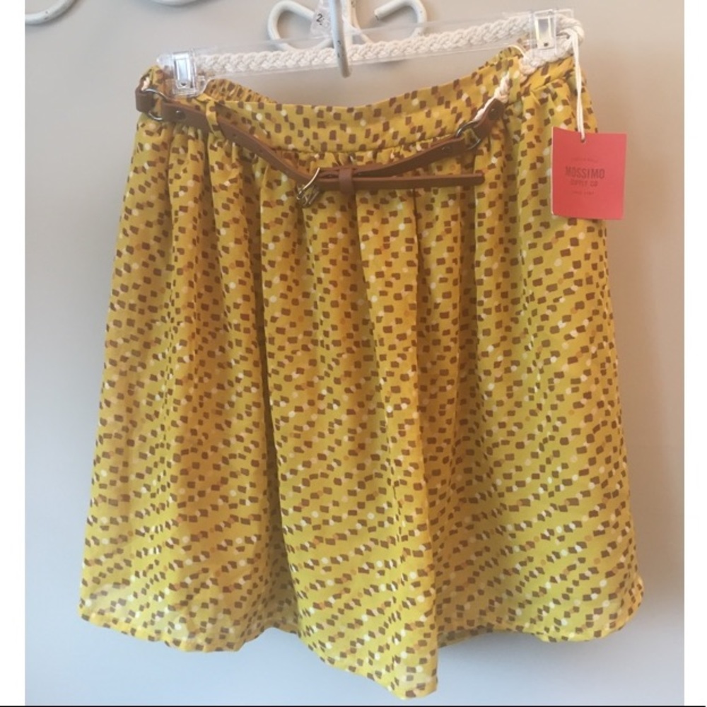 Mossimo NWT Belted Skirt