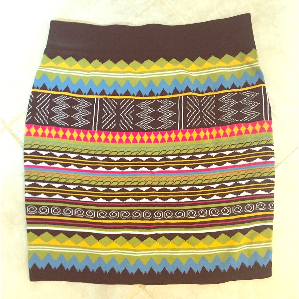 forever 21 tribal skirt