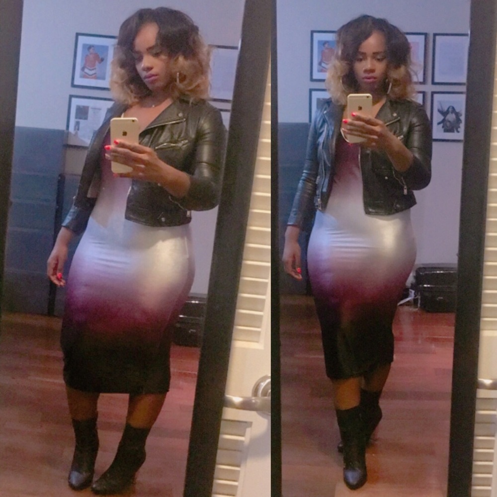 Velvet bodycon strap midi dress