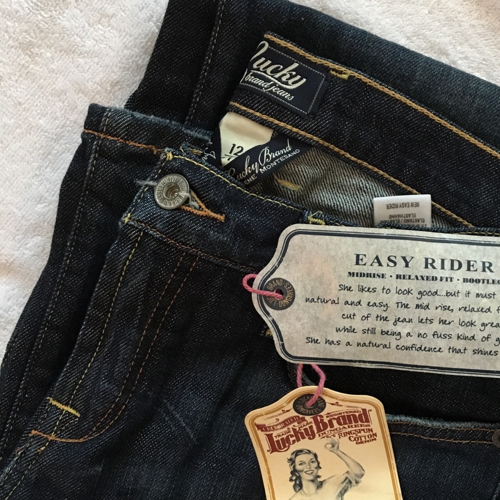 🍀 Lucky Brand Jeans 👖NWT. Easy Rider 2% Spandex