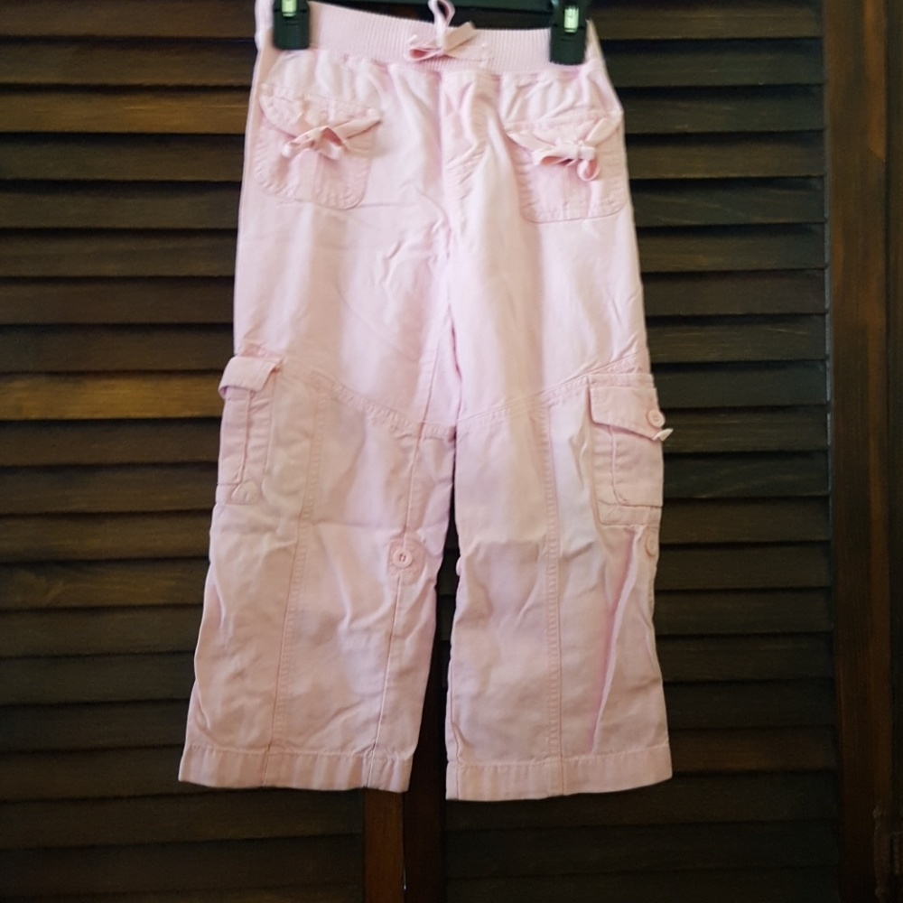 Girls light pink pants