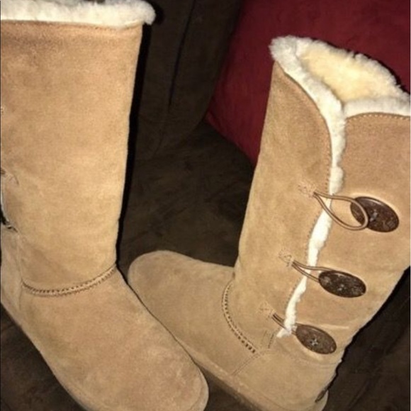 BearPaw Other - Brown Suede BearPaw Boots