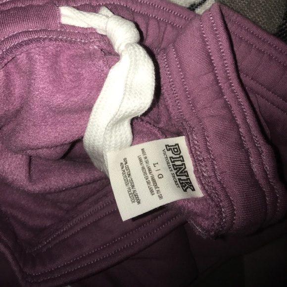 Pink y VS  boyfriend sweat pants 👖NWOT - Picture 5 of 7