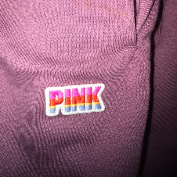 Pink y VS  boyfriend sweat pants 👖NWOT - Picture 6 of 7