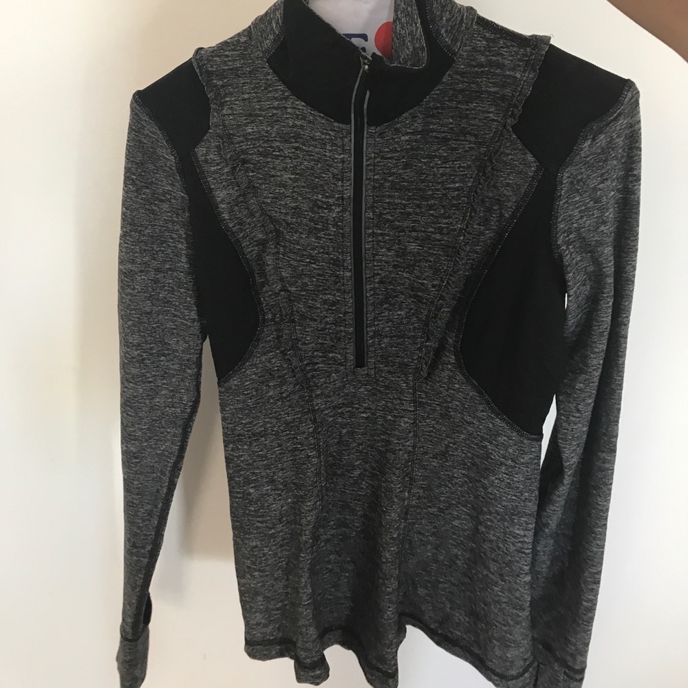 Lululemon ruffle quarter-zip jacket