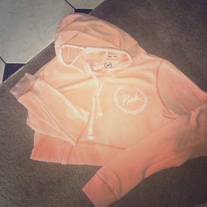 VS PINK Orange Hoodie