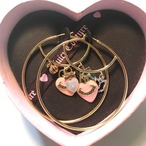Juicy Couture Hoop Earrings