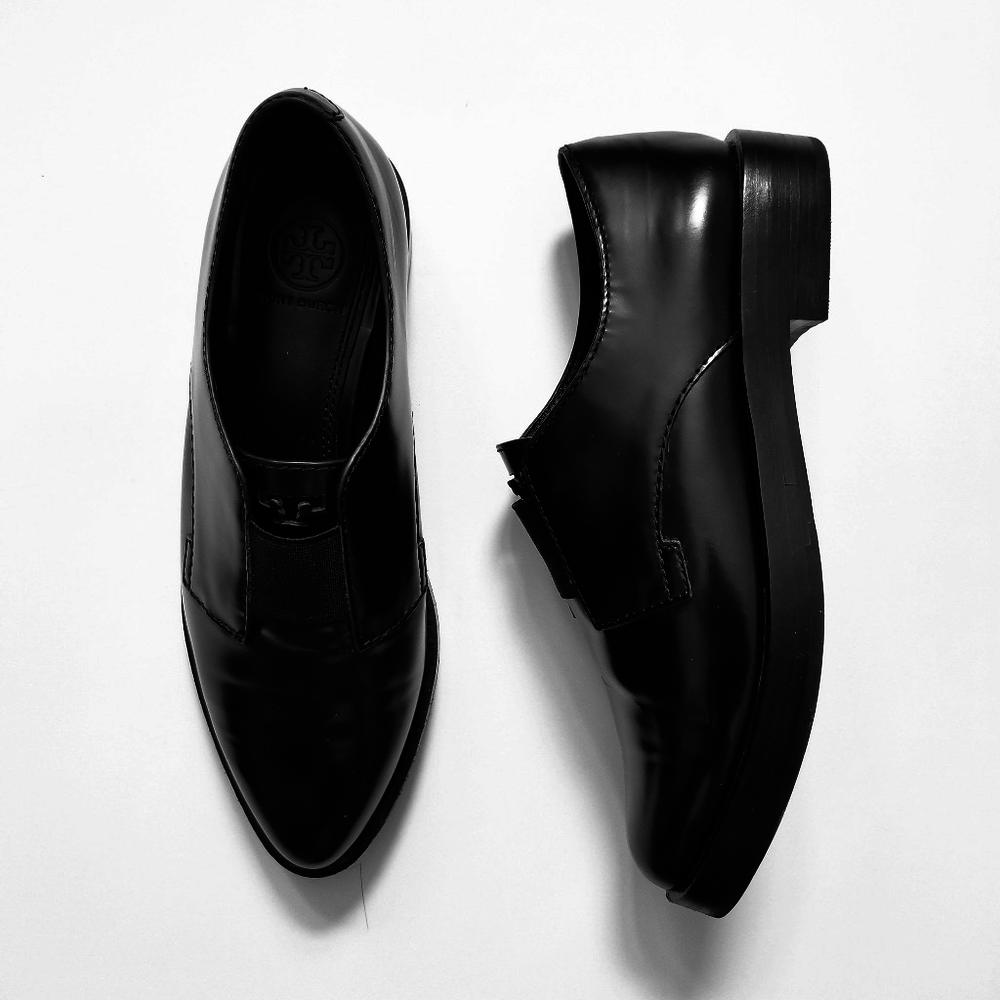 Tory Burch Oxford Flats - Mick Stretch - Picture 3 of 3
