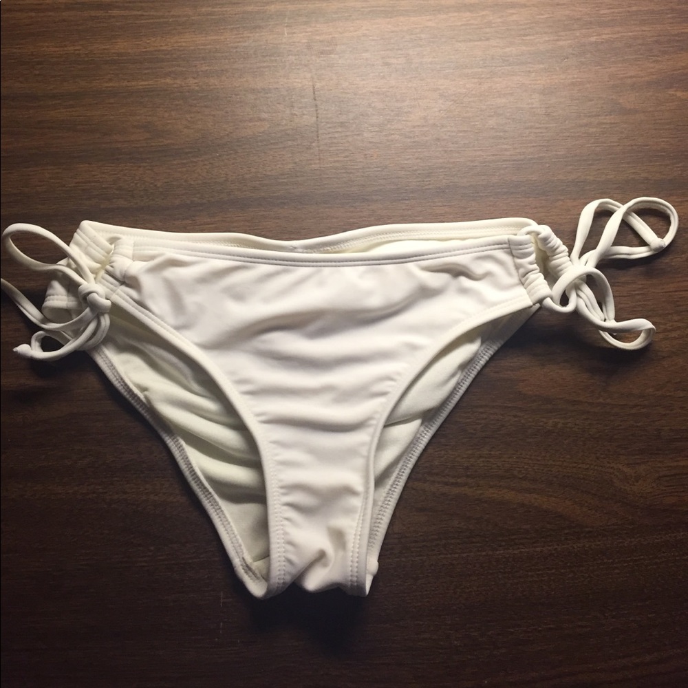 Cheeky White Bikini Bottoms
