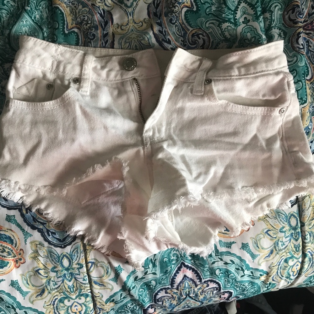 White shorts