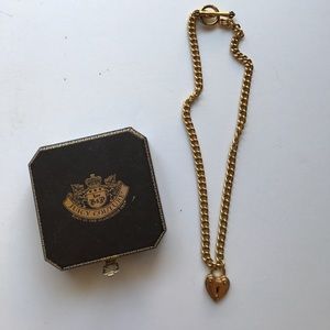 Juicy Couture Birthday Girl Gold Necklace Chain