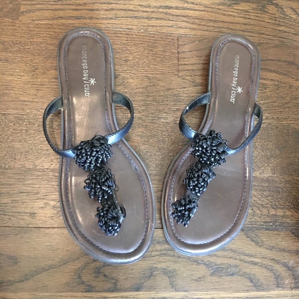 Black sandals