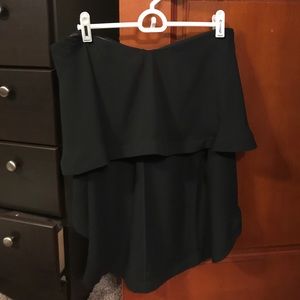 Express Strapless Crop with Long Back