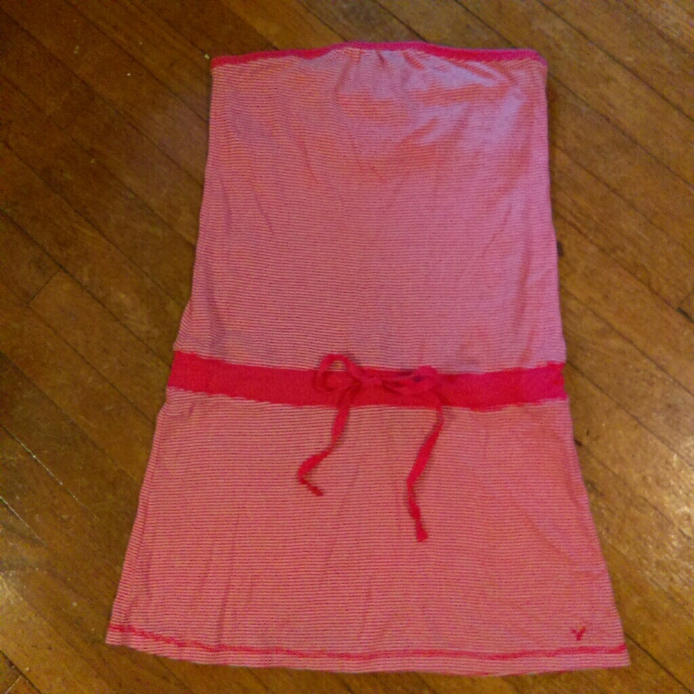 Soft Strapless Dress- Great Beach Cover-up