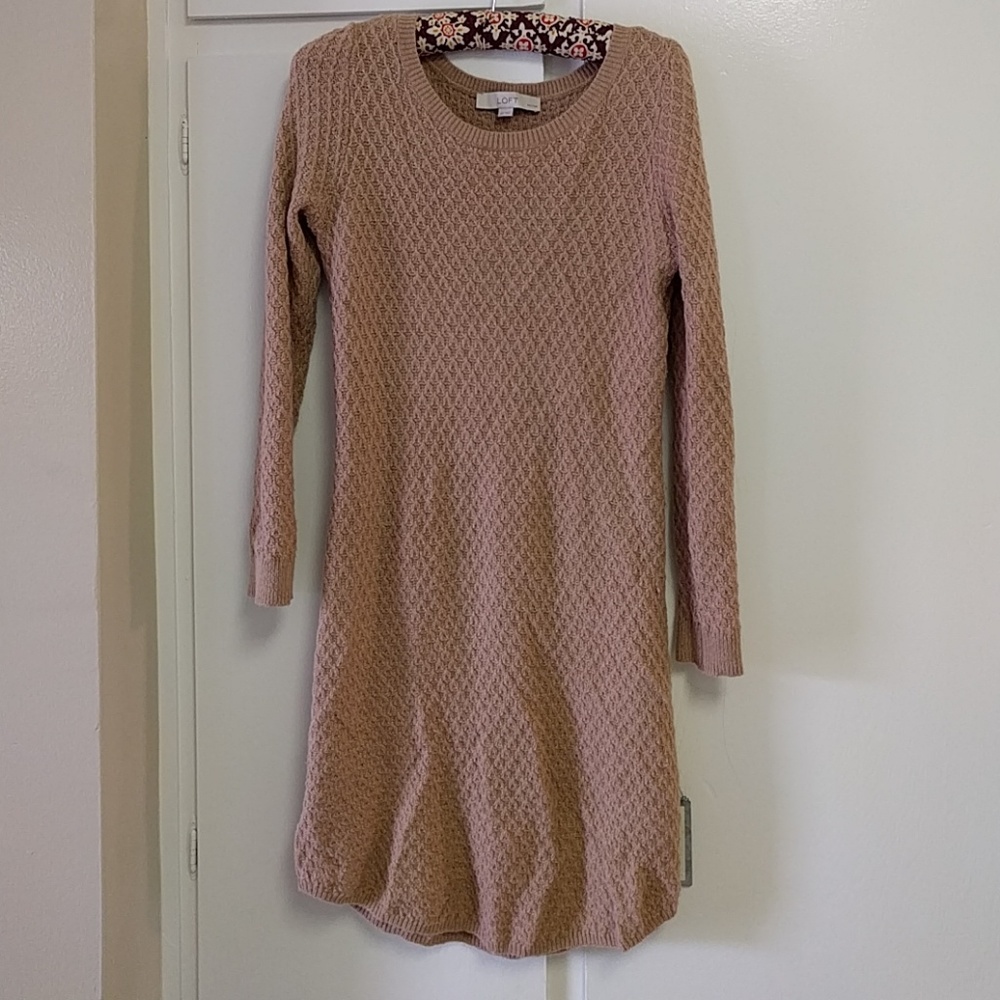 Loft sweater dress, worn once!