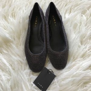 Zara Multicolored Ballerina Flat