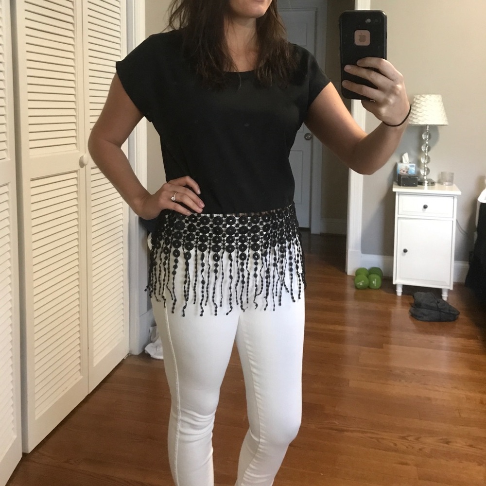 Black Crop Top