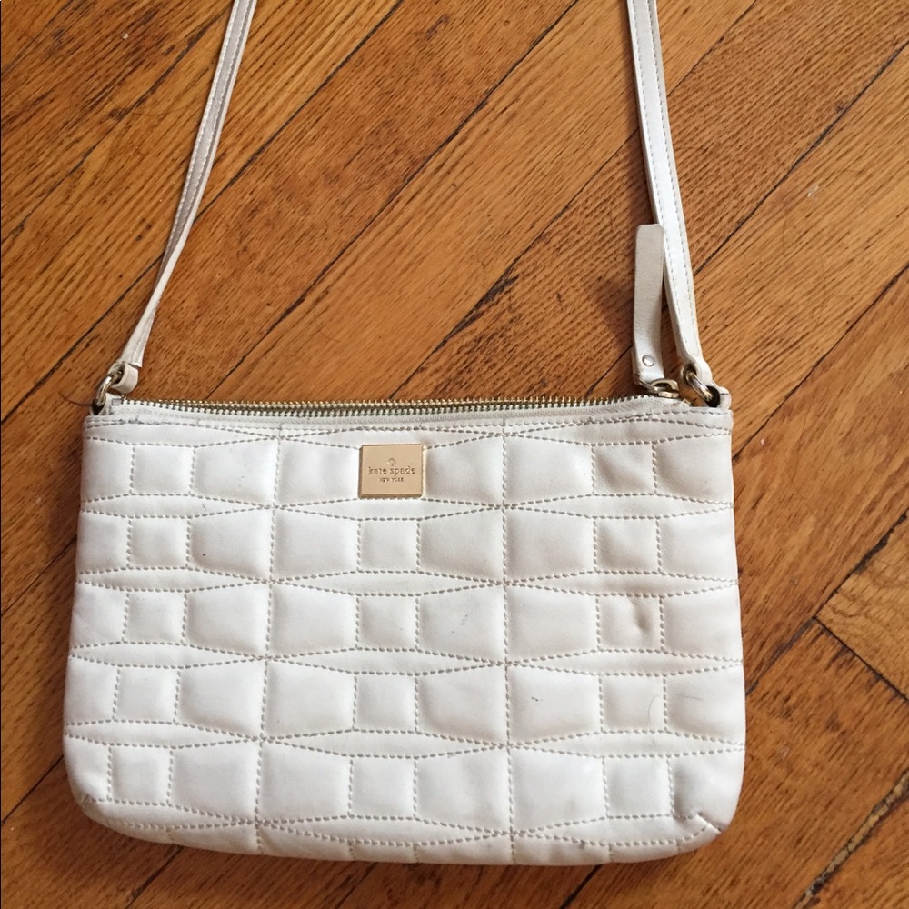 Kate Spade White Clutch/Side Bag