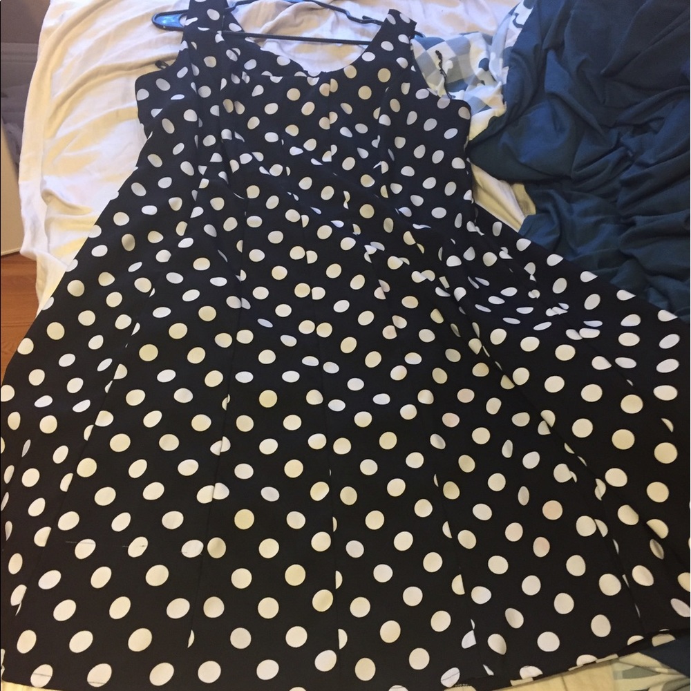 Polka Dot Black and White dress