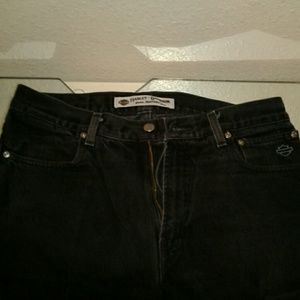 Harley Davidson black jeans