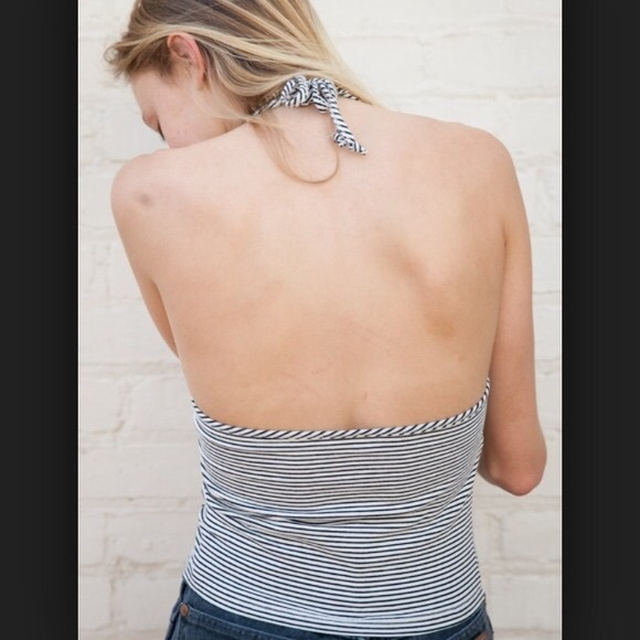 John Galt SACHI halter crop top - Picture 2 of 5