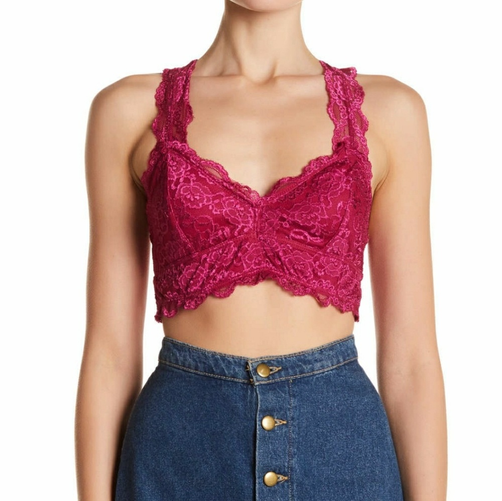 Wild Pearl Lace Bralette
