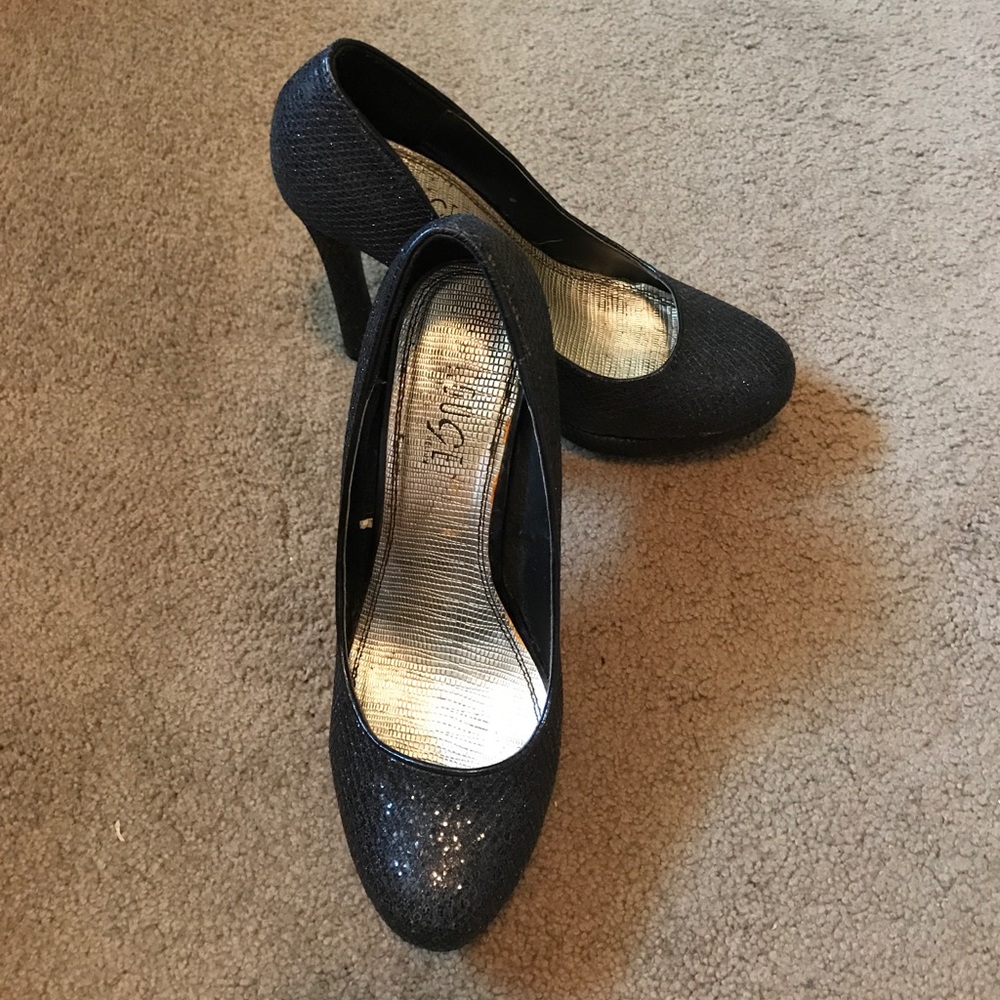 Black heels