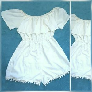 White Romper