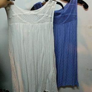 2 Liz Lange Maternity blouses-M